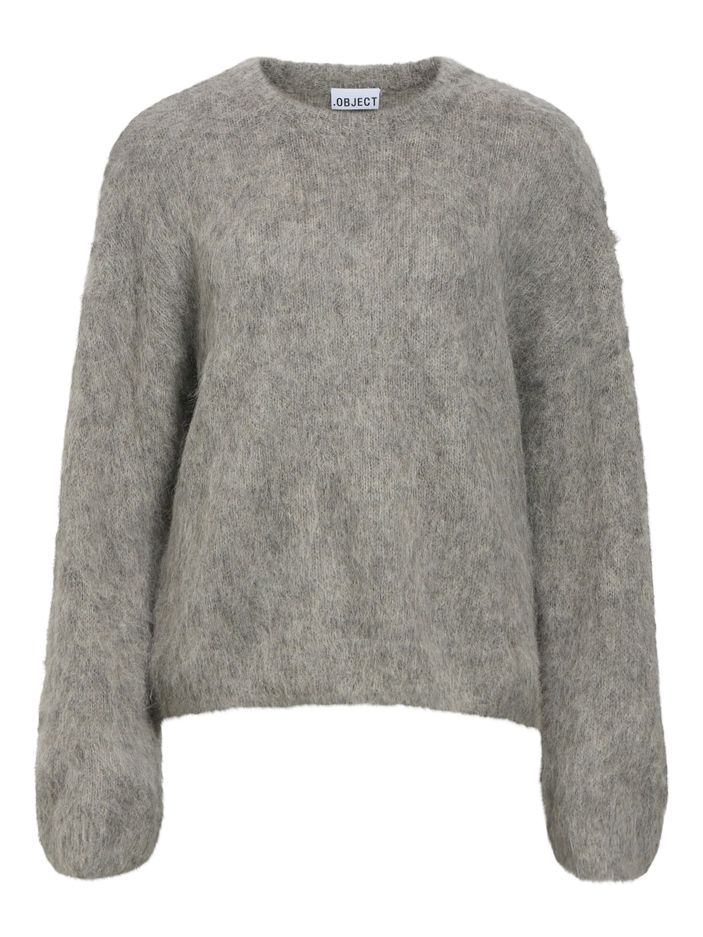 OBJECT Pullover  'HARRY' in Grau: Vorderseite