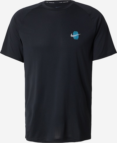 NIKE Tehnička sportska majica 'DFADV STRIDE ENERGY' u azur / crna, Pregled proizvoda