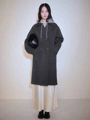 MANGO Between-Seasons Coat 'TABE' in Grey