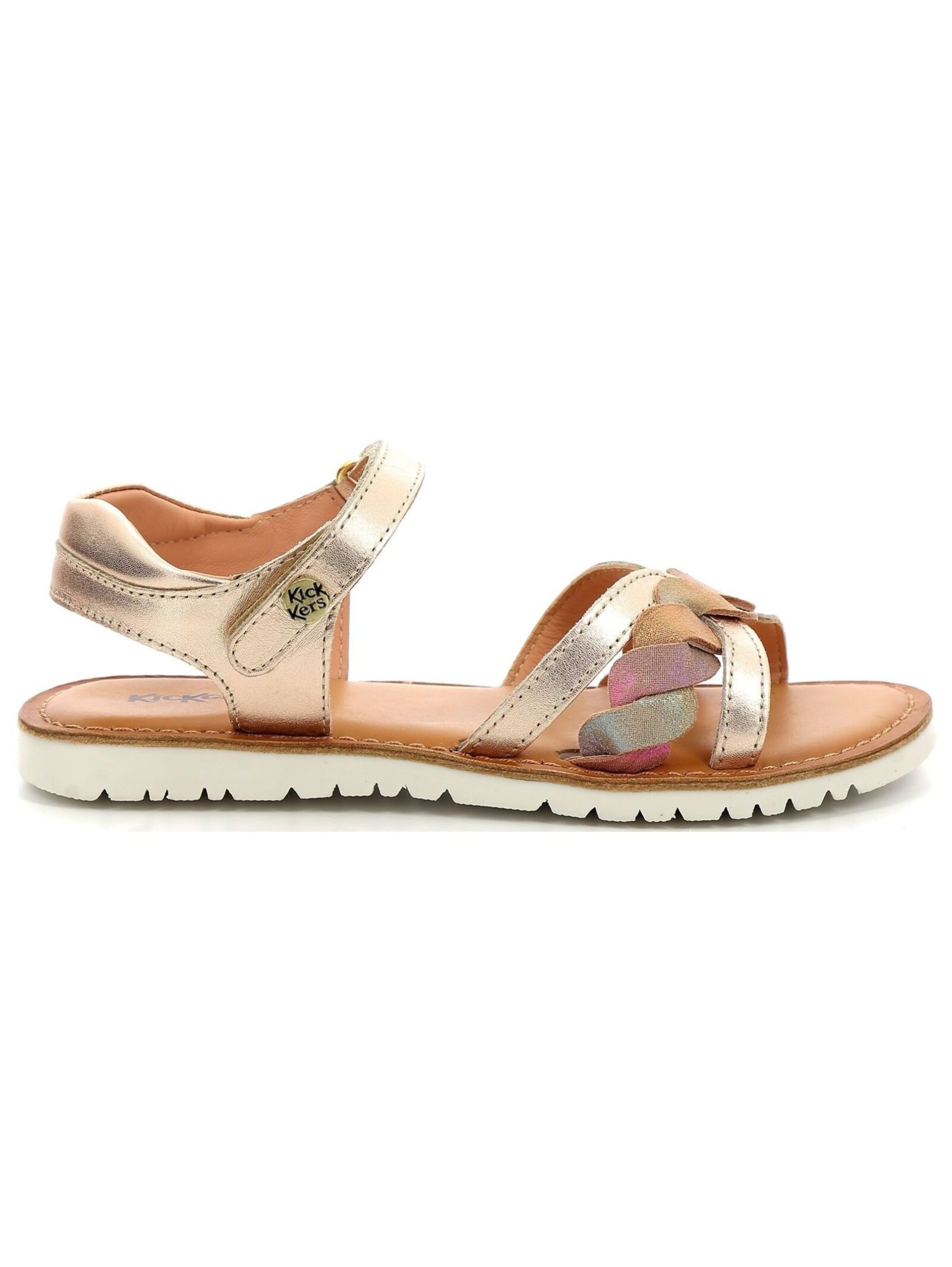 Sandalo di Kickers in oro