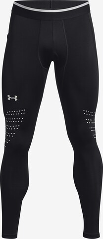 UNDER ARMOUR Skinny Athletic Underwear 'NOVELTY' in Black: front