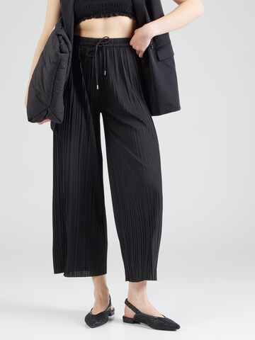 Wide Leg Pantalon 'Fa44biola' Hailys en noir : devant