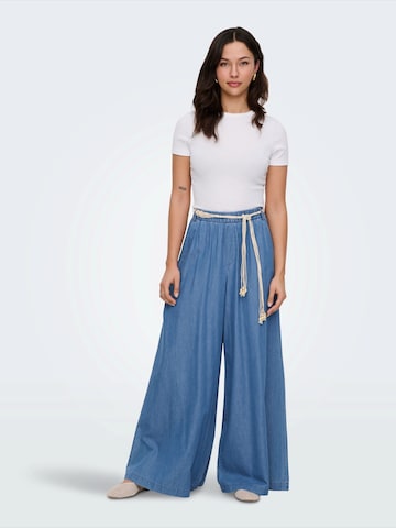 ONLY Wide leg Jeans 'ONLBEA' in Blue