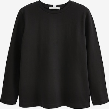 T-shirt Next en noir : devant