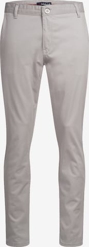 Indumentum Regular Chino Pants in Grey: front