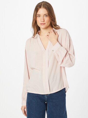 Q/S by s.Oliver Blouse in Roze: voorkant