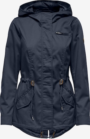 mėlyna ONLY Demisezoninė parka 'ONLLORCA': priekis