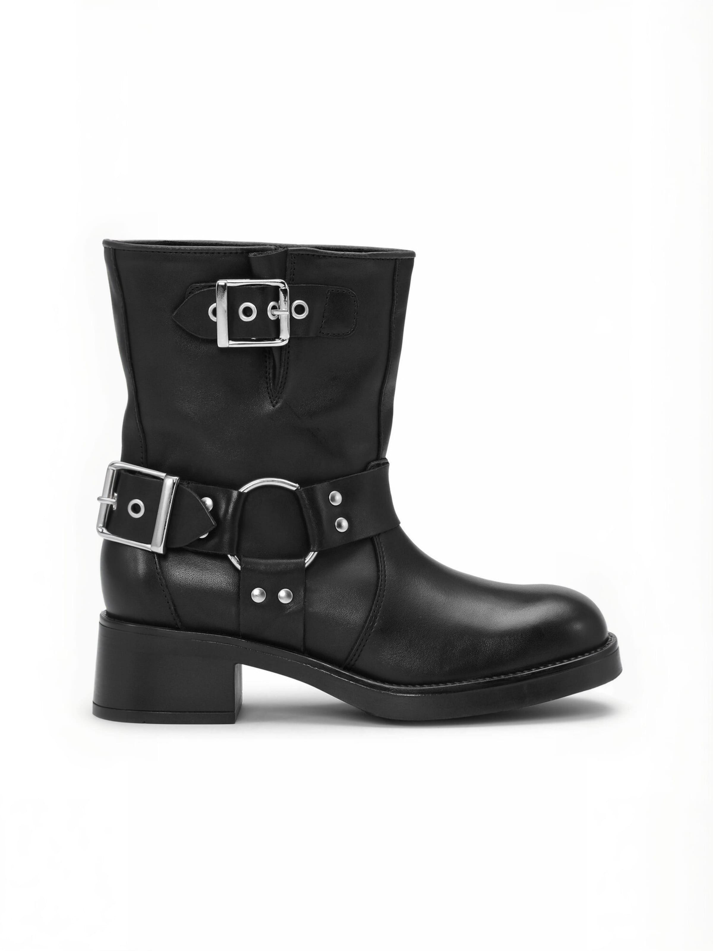 Boots chelsea ' UMA ' di JoDis in nero: frontale