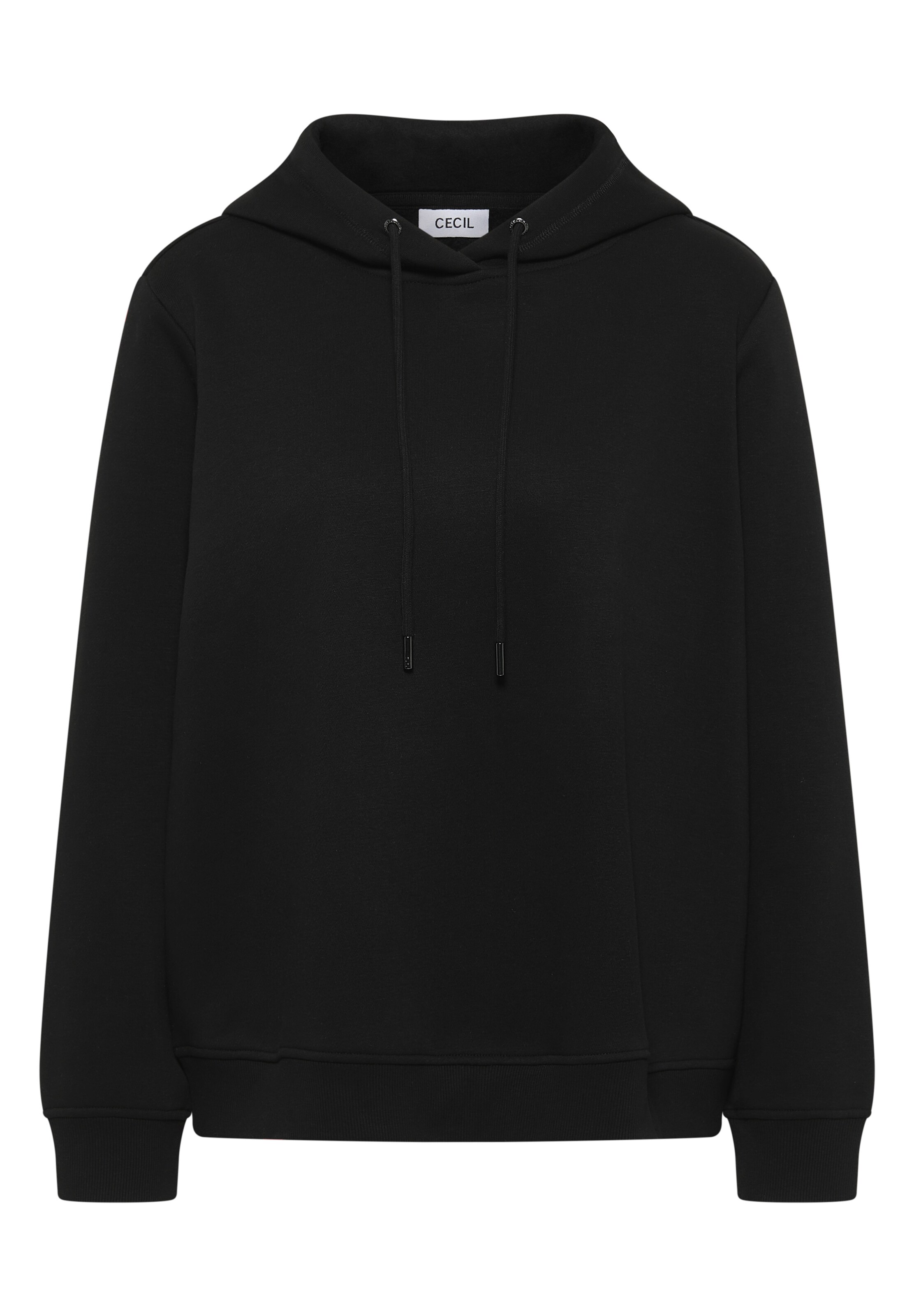 CECIL Sweatshirt in Black: front