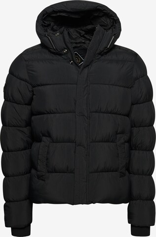 Superdry - Casaco de inverno em preto: frente