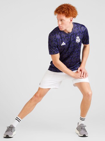 Regular Pantaloni sport de la ADIDAS PERFORMANCE pe alb