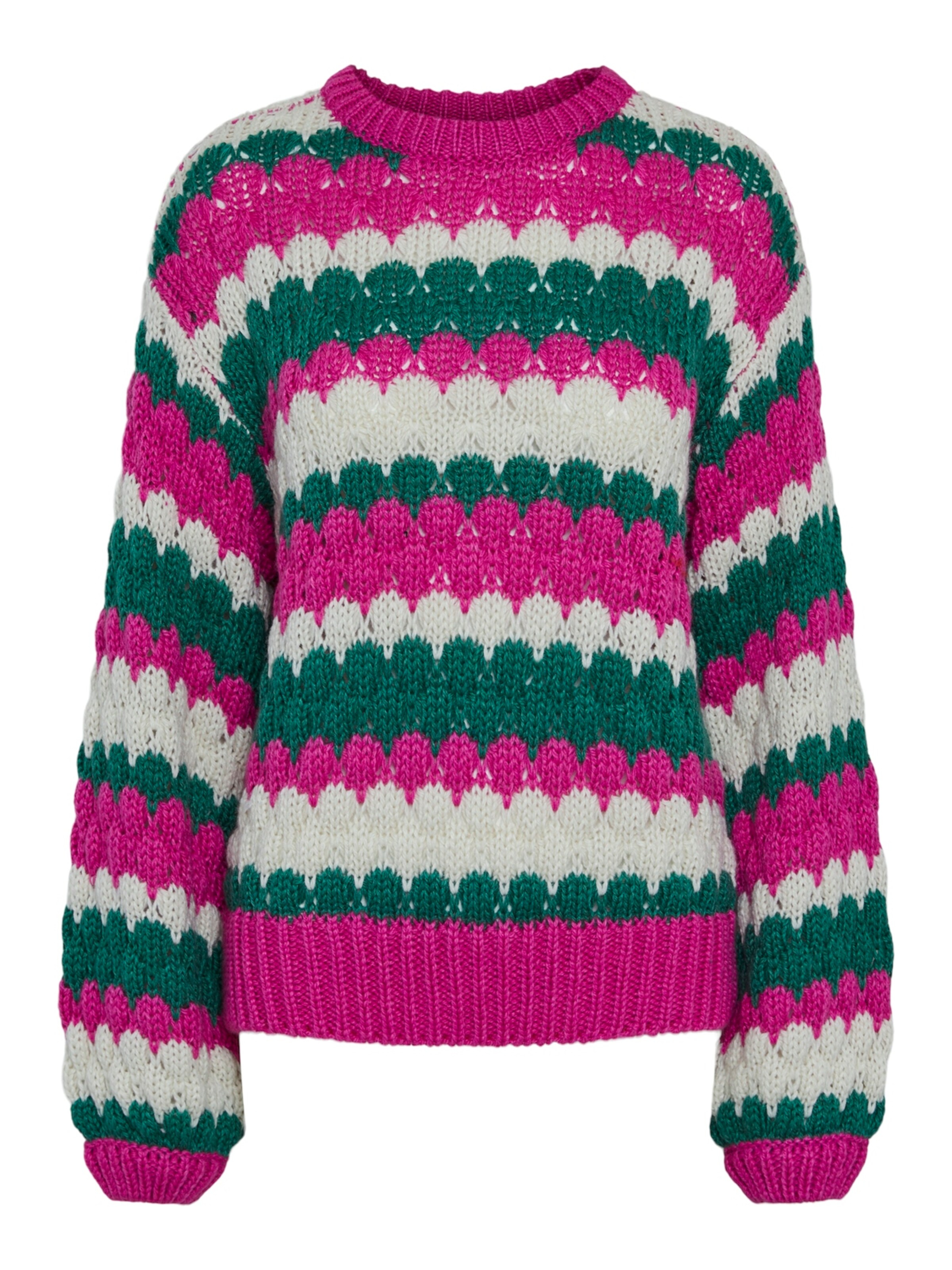 YAS Pullover in Pink: Vorderseite
