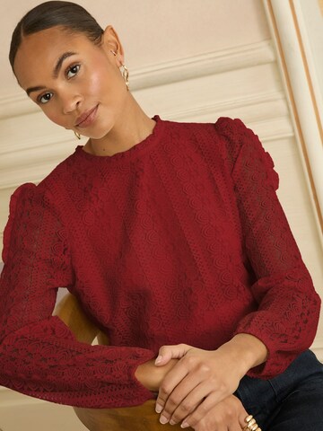 Camicia da donna di love & roses in rosso