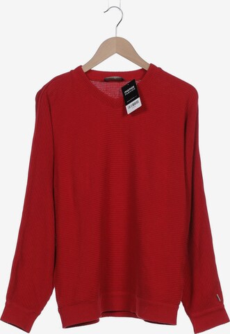 Carlo Colucci Sweater & Cardigan in 5XL in Red: front