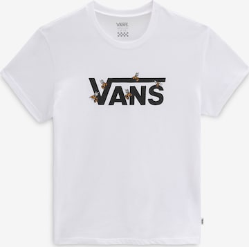 VANS Shirt 'Bee Check' in White: front