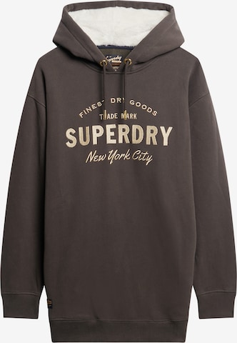 Robe Superdry en marron : devant