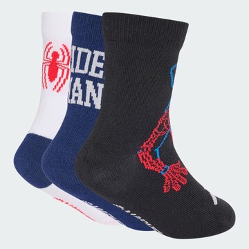 ADIDAS SPORTSWEAR Sportsokken 'Adidas x Marvel Spider-Man' in Blauw