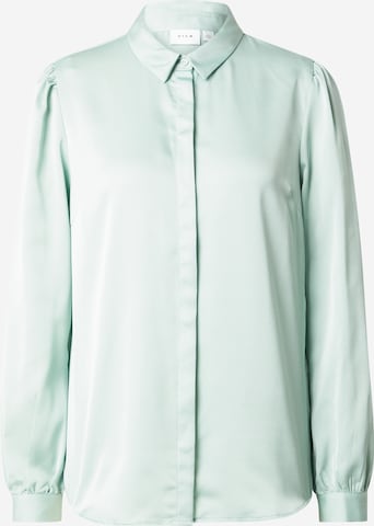 VILA Bluse 'VIEllette' in Grün: Vorderseite