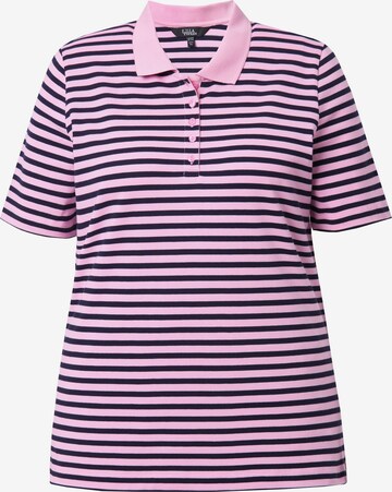 T-shirt Ulla Popken en rose : devant
