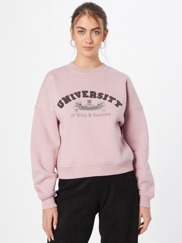 Guido Maria Kretschmer Women Sweatshirt 'Tela' in Roze: voorkant