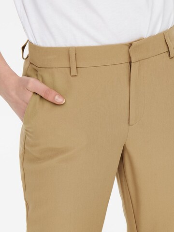 ONLY Bootcut Hose in Beige