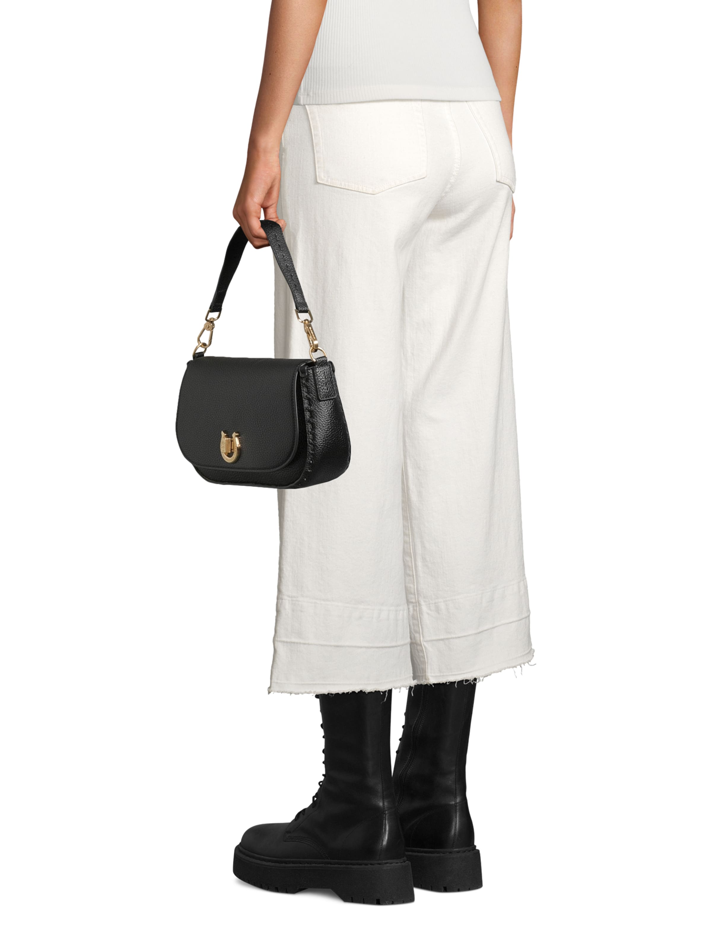 U.S. POLO ASSN. Umhängetasche 'Middleton' in Schwarz