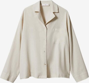 MANGO Nachthemd 'marlin' in Beige: predná strana