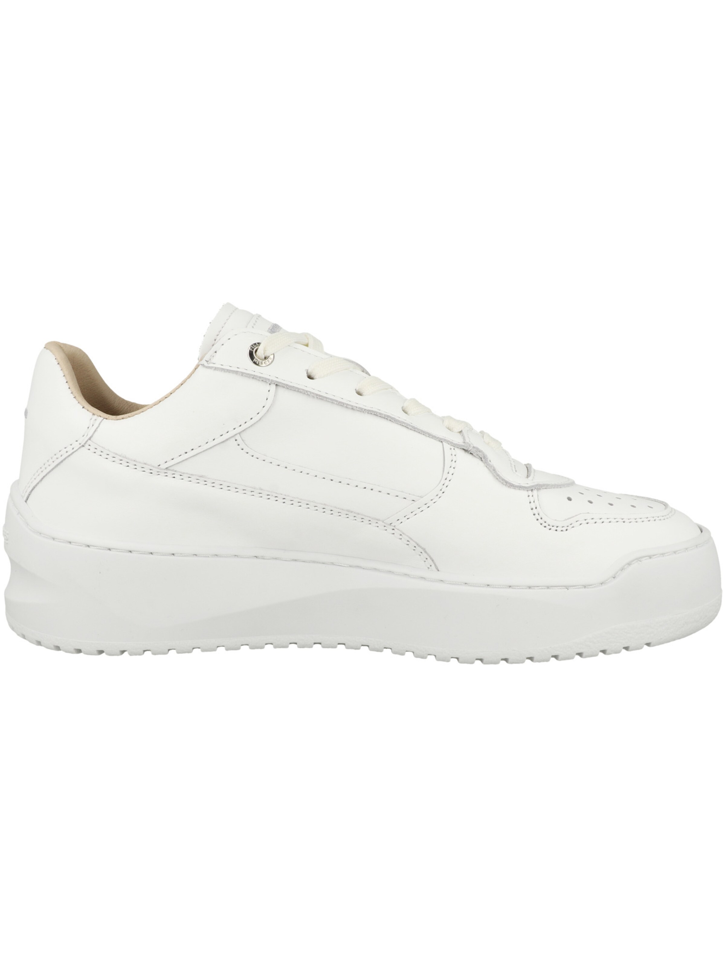 Filling Pieces Platform trainers in White