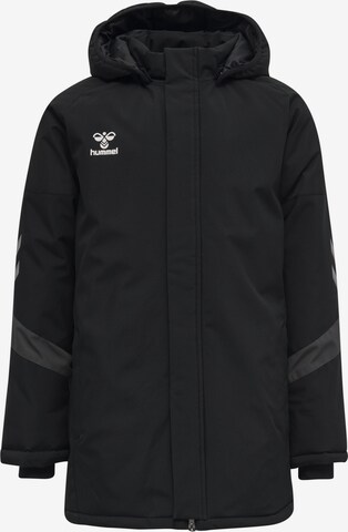 Hummel Athletic Jacket in Black: front