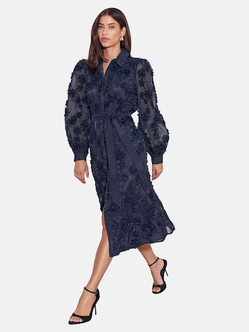 Lipsy Blousejurk in Blauw: voorkant