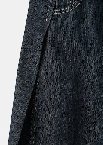 MANGO Tapered Jeans 'Sila' in Black