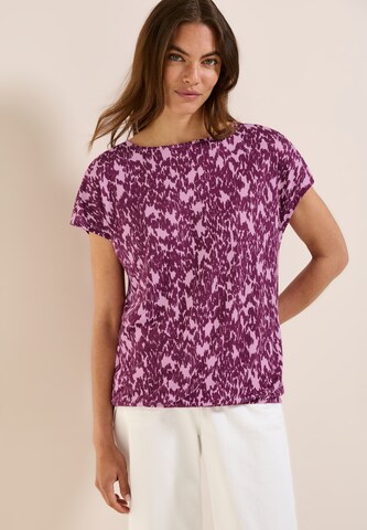 CECIL Shirt in Purple: front
