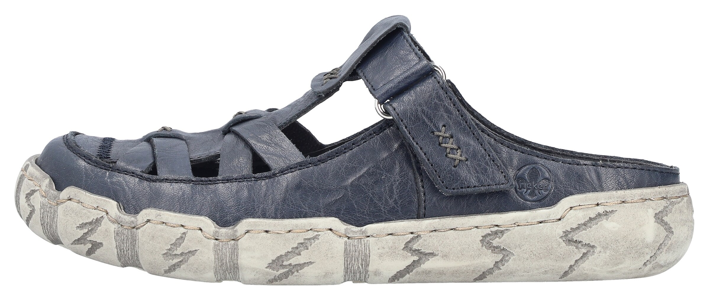 Rieker Mules in Blue