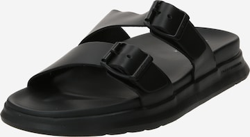 TOMMY HILFIGER Mules in Black: front