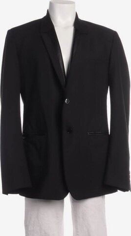 VERSACE Suit Jacket in XXL in Black: front