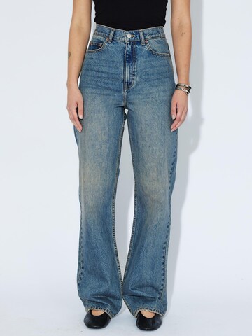 Dr. Denim Regular Jeans 'Echo High Straight' in Blauw