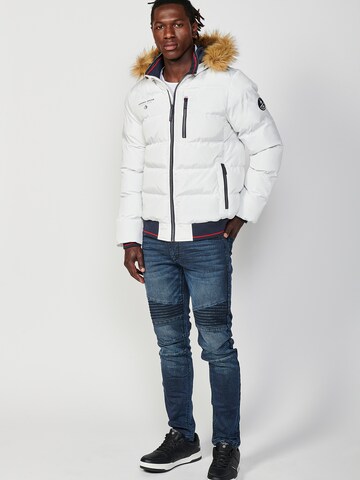 KOROSHI Winter jacket in White