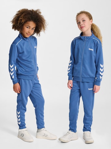 Survêtement Hummel en bleu : devant