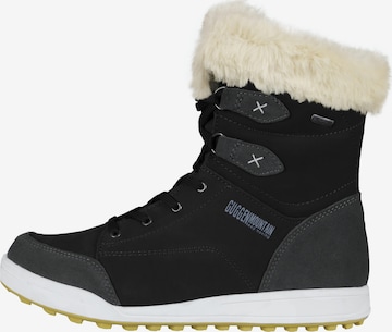 Guggen Mountain Snowboots 'HPC56' in Schwarz: Vorderseite