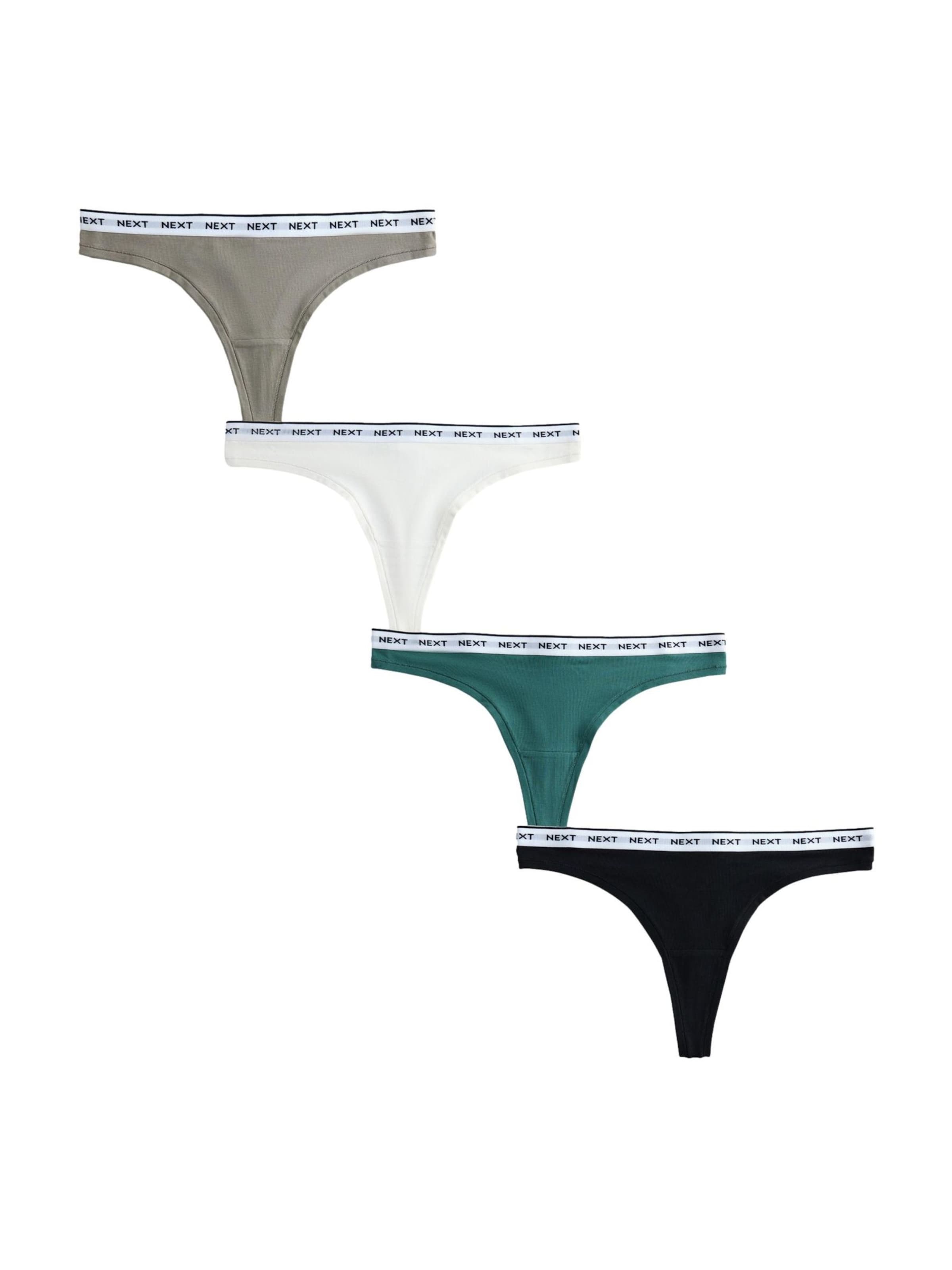 Next Стринги в Серый: спереди