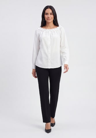 Chemisier usha BLACK LABEL en blanc