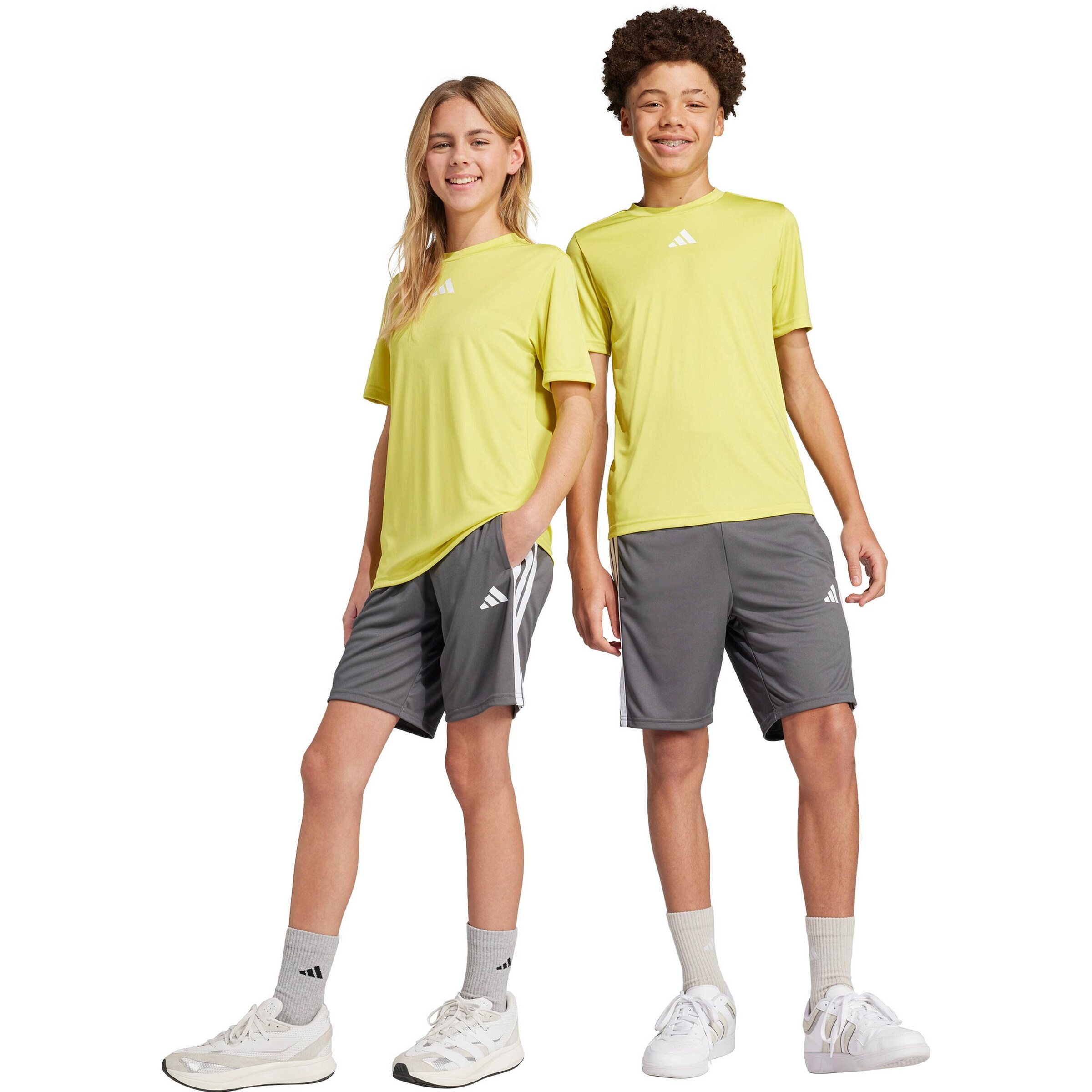 ADIDAS SPORTSWEAR Tracksuit 'Train Essentials' in Yellow: front