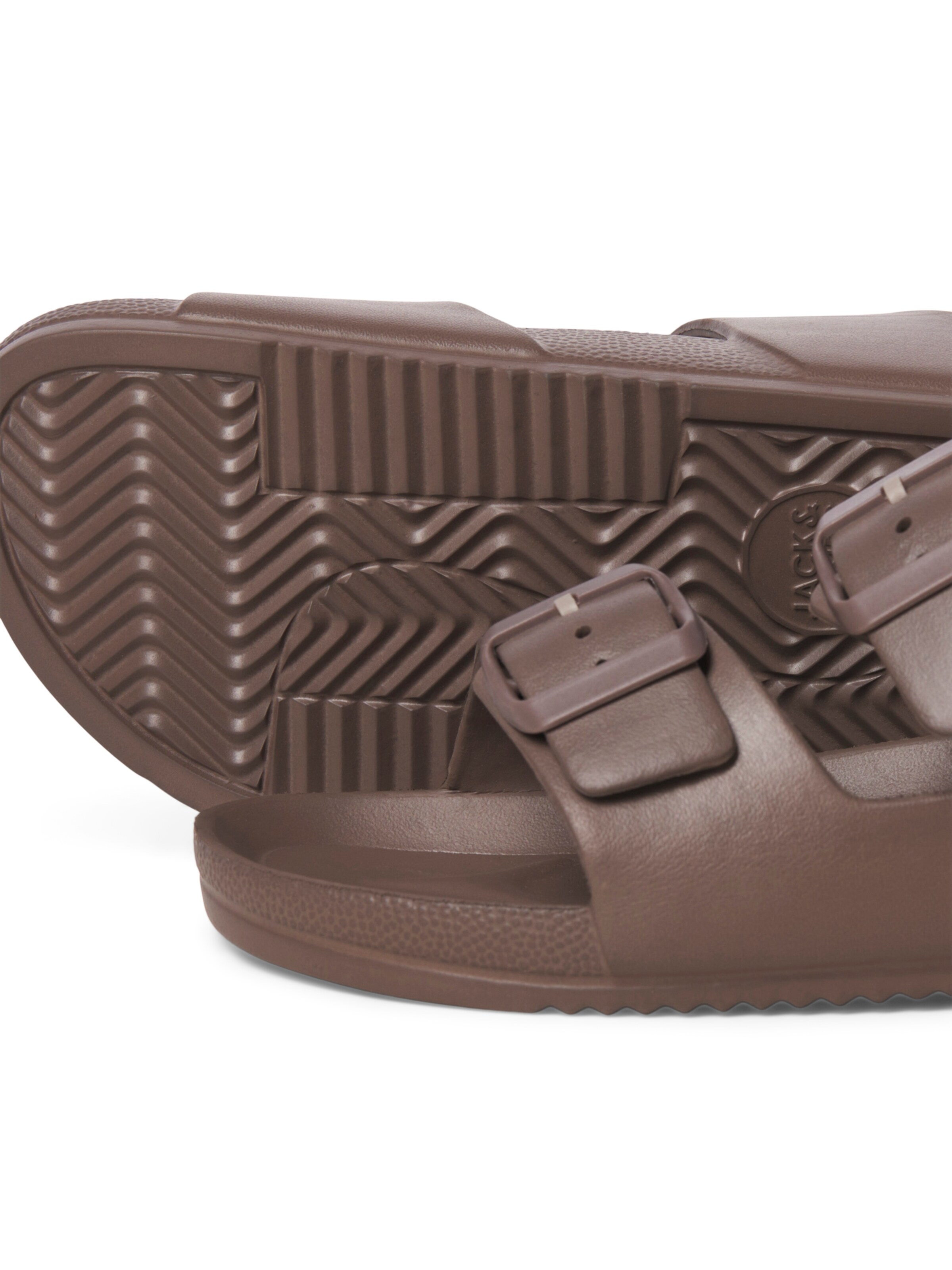 JACK & JONES Pantolette 'JFWCroxton' in Braun