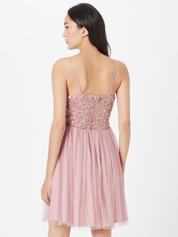 LACE & BEADS Cocktail dress 'Allison' in Pink