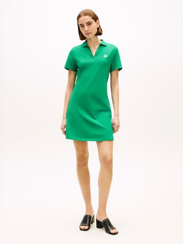 TOMMY HILFIGER Kleid '1985' in Grün: Vorderseite