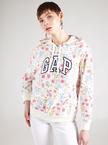 GAP Sweatshirt 'HERITAGE' in Beige: voorkant