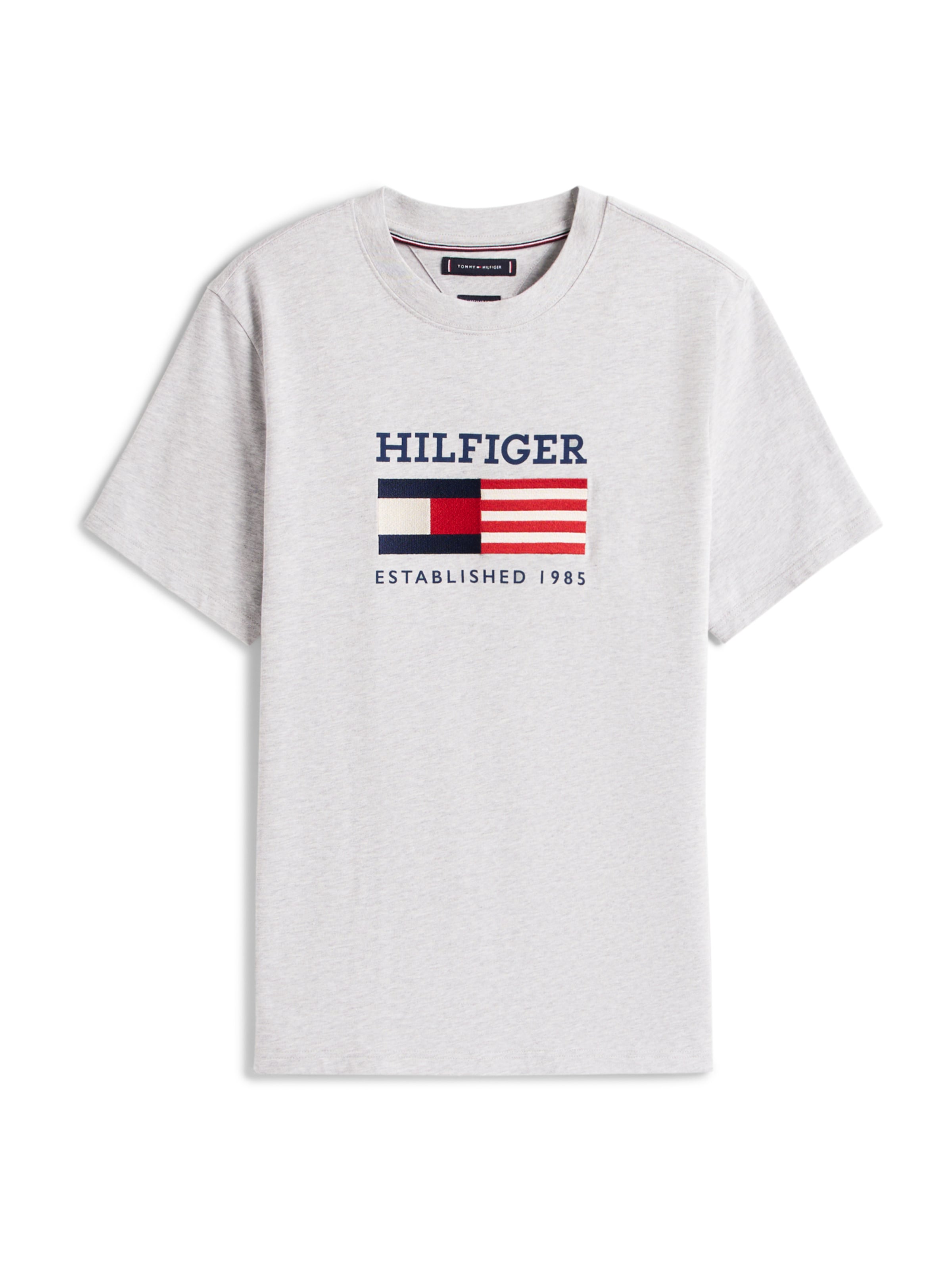 TOMMY HILFIGER - Camiseta 'AMERICANA' en gris: frente