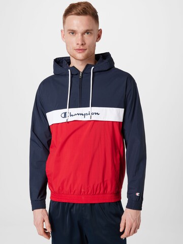 Champion Authentic Athletic Apparel Přechodná bunda – červená: přední strana