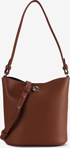 Coccinelle Shoulder bag 'Nikla' in Brown: front