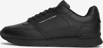 TOMMY HILFIGER Platform trainers in Black: front
